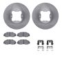 Dynamic Friction 6512-58043 Rotor Kit