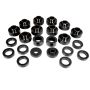 Prothane 81-86 Jeep CJ8 Body Mount - Black