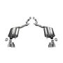 CORSA Performance 21050 Corsa 2018-2023 Ford Mustang GT Convertible Sport Axle-Back Exhaust w/ 4in Tips