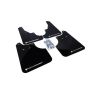 Rally Armor 2009+ Subaru Forester UR Black Mud Flap w/ White Logo