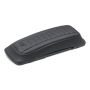 Mustang Motorcycle 77637AB Mustang 97-13 HD FL Touring Saddlebag Tour-Pak Lid Covers (Pair) Deluxe - Black w/ Red Stitching