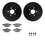 Dynamic Friction 8512-54073 Rotor Kit