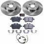 PowerStop TDSK6068 Track Day Spec High-Performance Brake Pad and Rotor Kit
