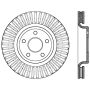 Stoptech 126.58008SL Slotted Sport Brake Rotor 11-17 Jeep Grand Cherokee (Excludes SRT8)