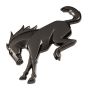 Ford Racing M-1447-BRB 2021-2025 Bronco Rear Emblem-Gloss Black