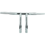 Bikers Choice 402248 Throttle By Wire Chrome 10 Inch Pullback 1.25 Inch Fat Riser Tbar Custom