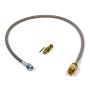 McLeod Racing 139212 McLeod Quick Discon. Line Master Cyl To Male Roll Pin End 22.5in Long