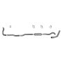 Diamond Eye KIT 4in CLAMP TB SGL AL: 89-93 DODGE CUMMINS 5.9L