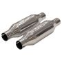 SLP Universal LoudMouth II 2.5in Bullet-Type Muffler - Pair