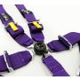 NRG SFI 16.1 5PT 3in. Seat Belt Harness / Cam Lock - Purple