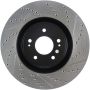 Stoptech 127.46076L Slotted & Drilled Sport Brake Rotor