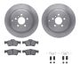 Dynamic Friction 6512-63529 Rotor Kit