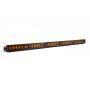 Diode Dynamics DD5040 30 In LED Light Bar Single Row Straight - Amber Driving Each Stage Series