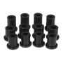 Prothane 79-93 Datsun D50 2wd Spring & Shackle Bushings - Black