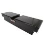 Dee Zee DZ8370B Deezee Universal Tool Box - Red Crossover - Double Black BT Full Size