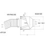 BMC Universal Direct Intake Air System Induction Kit 85mm Diameter (Displacement Over 1600cc)