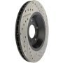 Stoptech 127.33088R Slotted & Drilled Sport Brake Rotor