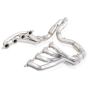 Stainless Works CT19HCATY 2019+ Chevrolet Silverado 5.3L Catted Headers 1-7/8in Primaries 3in Leads Y-Pipe