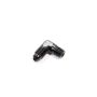 AEROQUIP AERFCM5031 90 Deg Alum #4 Flare 1/8 in Black