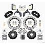 Wilwood 140-12465-D Narrow Superlite 6R Front Hub Kit 14.00in Drilled 59-64 Chevy Impala / 63-64 Corvette