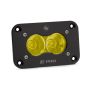 Baja Designs 481016 S2 Pro Black Flush Mount LED Auxiliary Light Pod