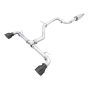 AWE Tuning 3020-33658 AWE 2022 VW GTI MK8  Track Edition Exhaust - Diamond Black Tips