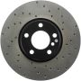 Stoptech 128.34126L Drilled Sport Brake Rotor