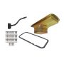 7qt Oil Pan Kit BBM B/RB Zinc Finish Center Sump