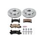 PowerStop KOE3003 OE Stock Replacement Low-Dust Ceramic Brake Pad and Rotor Kit