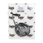 LOKAR LOKVS-2AOD4 Vintage Series Ford Aod Kickdown Cable Black