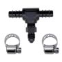 Nitrous Express 15235 5/16 FUEL T, 5/16 HOSE BARB TO 4AN MALE