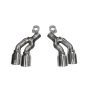 Corsa Performance 14359 Twin 4.0in. Polished Pro-Series Tip Kit (Clamps Included)