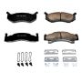 PowerStop 17-269 PowerStop - Z17 Low-Dust Ceramic Brake Pads with Hardware