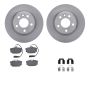 Dynamic Friction 6512-74258 Rotor Kit