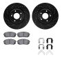 Dynamic Friction 8512-03095 Rotor Kit