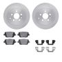 Dynamic Friction 6612-11067 Rotor Kit