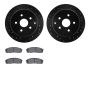 Dynamic Friction 8502-76111 Rotor Kit