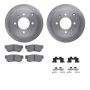 Dynamic Friction 6512-03162 Rotor Kit