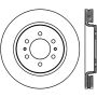 StopTech Slotted Sport Brake Cryo Rotor 07-12 Ford Expediton