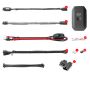 XKGLOW KS-Moto-Mini XK Glow Strip Million Color XKCHROME Smartphone App ATV/Motorcycle LED Light Kit 6xPod + 2x10In