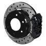 Wilwood 140-16712-D 63-87 C10/C15 Dynalite BLK Calipers 12.19in x .81in D/S Rotors 6-Lug Rear Disc Brake Kit