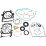 Vertex Pistons 8110048 Vertex Gaskets 19-23 Yamaha Kodiak 700 4WD Complete Gasket Kit w/ Oil Seals