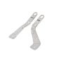 LP Aventure FLP-RAV4-19-HBL 2019 Toyota RAV4 Hood Light Brackets - Bare (Pair)