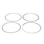 Wiseco 8800ZV Wiseco Piston Ring Set, 88.00 MM Bore