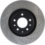 StopTech 04-09 Mazda RX-8 Slotted & Drilled Left Front Rotor