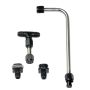 QUICK FUEL TECHNOLOGY QFT34-600BK Carb Fuel Line 6AN Black