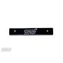 Turbo XS WS08-LPD-BLK-STI 08-14 Subaru WRX/STi Billet Aluminum License Plate Delete Black Machined STi Logo