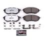 PowerStop Z26-1078 PowerStop - Z26 Performance Carbon-Fiber Ceramic Brake Pads with Hardware Kit