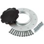 ALLSTAR PERFORMANCE ALL40136 Fuel Cell Cap and Bung RCI/JAZ 12-Bolt Black