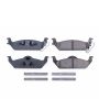 PowerStop 17-963 PowerStop - Z17 Low-Dust Ceramic Brake Pads with Hardware